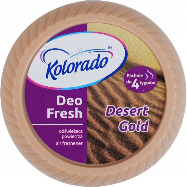 Kolorado Kolorado Deo Fresh - Odświeżacz powietrza w żelu, 150 g - Drzewo sandałowe 13452519 5902506012585