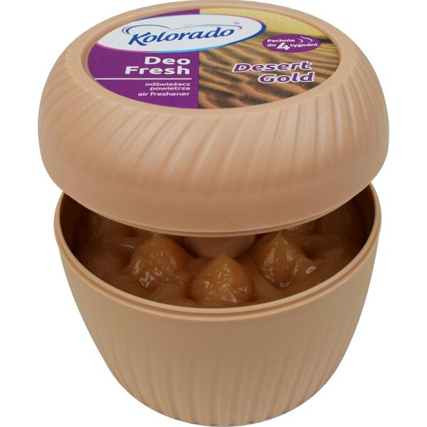Kolorado Kolorado Deo Fresh - Odświeżacz powietrza w żelu, 150 g - Drzewo sandałowe 13452519 5902506012585