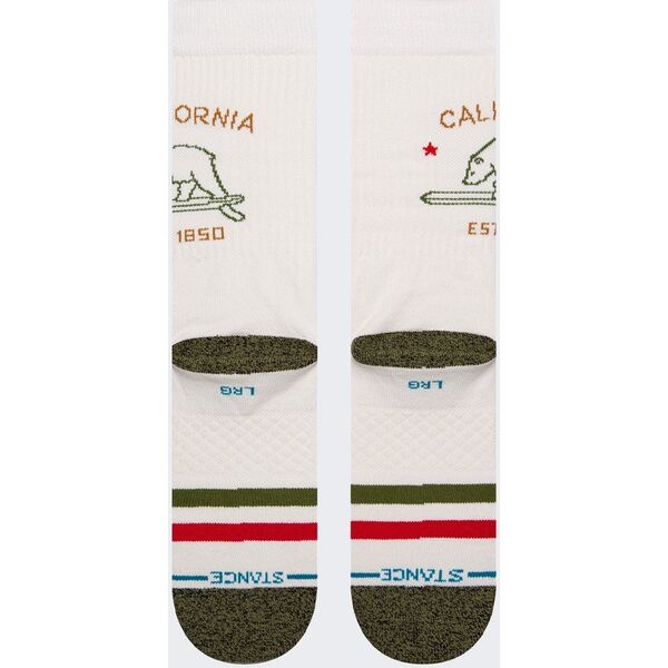 Stance Skarpety Stance California Republic 2 1x OffWhite 13461360 190107480284