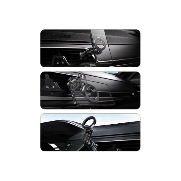 Yesido yesido Magnet. Uchwyt Samochodowy C157 do Kratki, MagSafe, BLACK / CZARNY 13463324 6971050269232