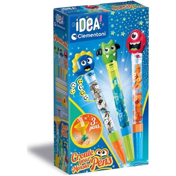 Clementoni ZEST KREAT MONSTER DLUGOPISY CLM PUD 13464341 8005125188338