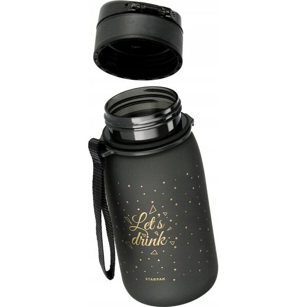Starpak BIDON 400ML OMBRE BLACK-GOLD STK PB 6/24 13470070 5905523633832