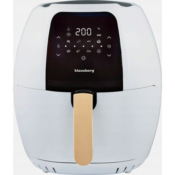 Klausberg DUŻA FRYTOWNICA BEZTŁUSZCZOWA BIAŁA 7.7L 1800W KLAUSBERG AIR FRYER KB-7709 13472609 5908287277090