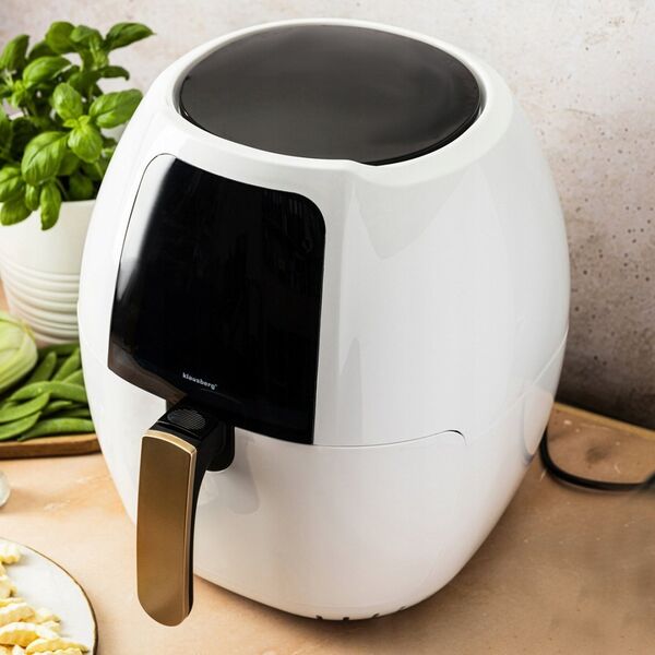 Klausberg DUŻA FRYTOWNICA BEZTŁUSZCZOWA BIAŁA 7.7L 1800W KLAUSBERG AIR FRYER KB-7709 13472609 5908287277090