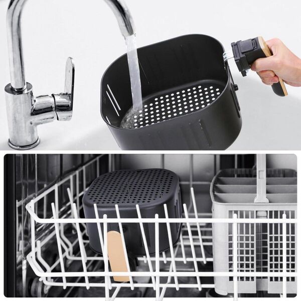 Klausberg DUŻA FRYTOWNICA BEZTŁUSZCZOWA BIAŁA 7.7L 1800W KLAUSBERG AIR FRYER KB-7709 13472609 5908287277090