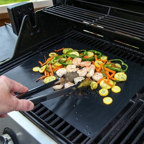 Brunbeste KOMPLET 4 MAT DO GRILLA BBQ 40 X 30 CM MATY NIEPRZYWIERAJĄCE PTFE BRUNBESTE BB-3367 13472614 5906716933678