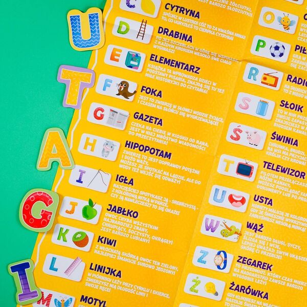 Lisciani Gra Carotina - Mój pierwszy alfabet 13474255 8008324106530