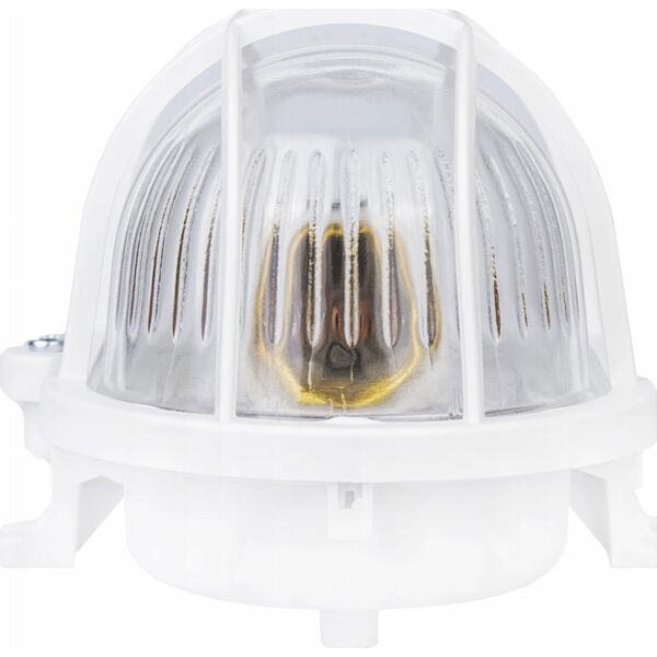 Lampa sufitowa Pawbol Oprawa kanałowa Pawbol Owal100 D.3155 100W E27 IP44 biała 13476540 5905793081692