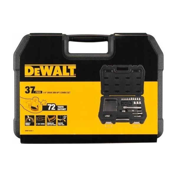 Dewalt DEWALT ZESTAW KLUCZY  37el. 1/4" 13476643 3253561192388