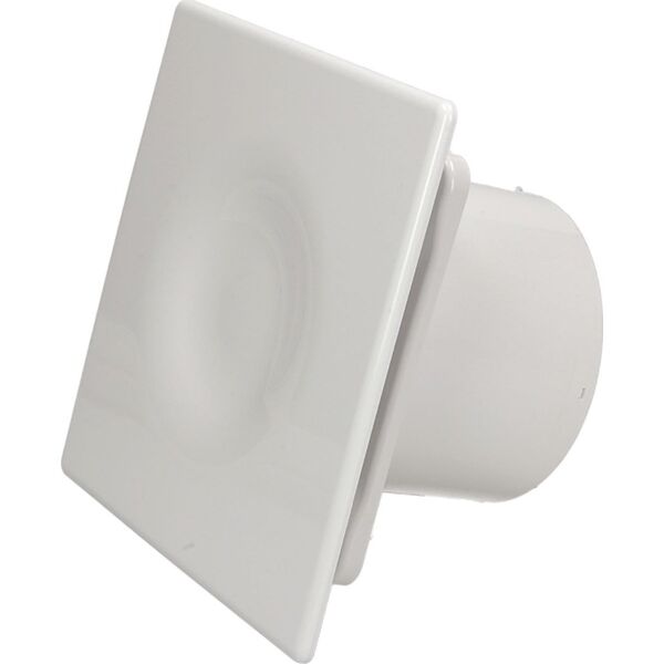 AWENTA Wentylator łazienkowy Loop Awenta WL125T fi125mm 55/100m3/h 6/8W 230V z wyłącznikiem czasowym biały 13476903 5905033309807