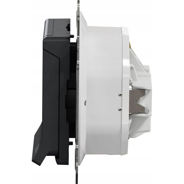 SCHNEIDERE Gniazdo schuko Schneider Sedna Design SDD214023 z przesłonami IP44 czarny antracyt Design & Elements 13477181 3606481482150