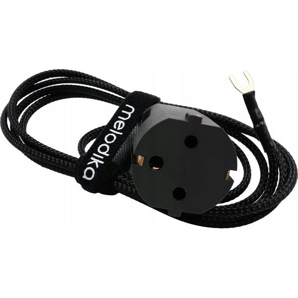 Melodika Melodika MDG30 PrzewĂłd uziemiajÄcy, reduktor brumienia, Schuko - 3m 13483848 5907609008244