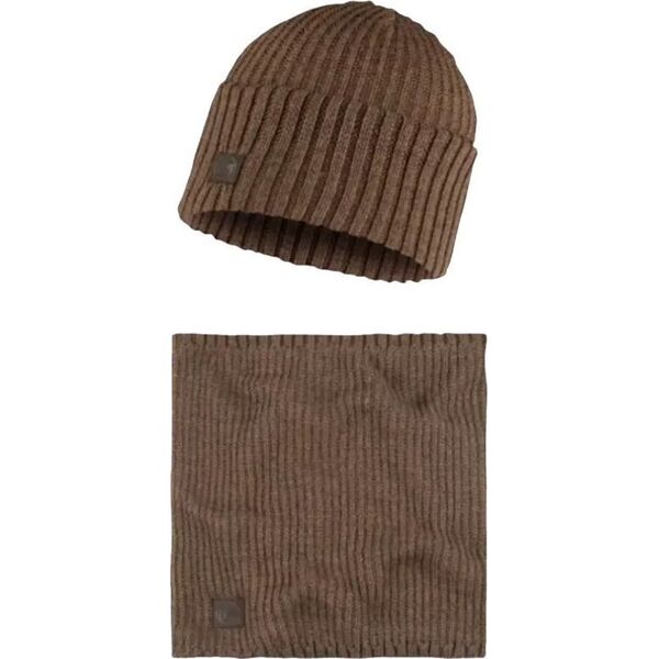 Buff Buff Gift Pack Set Beanie and Neckwarmer 1323496511000 Brązowe One size 13488780 8428927539472