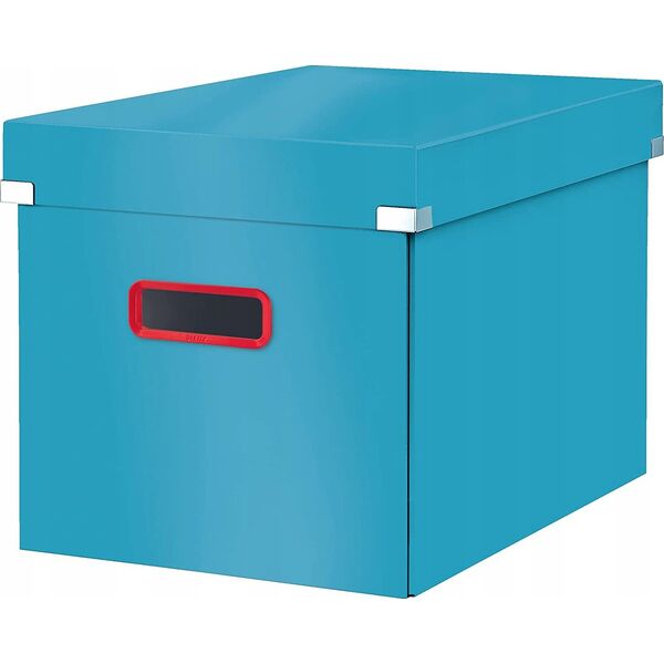 Leitz Pude�ko Leitz CS Cosy L niebieskie 13490009 4002432128587