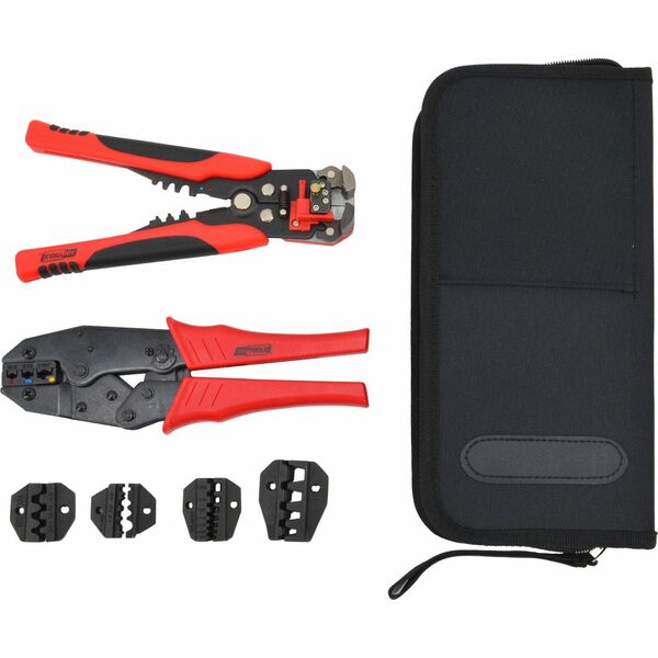 AWTools AWTOOLS SZCZYPCE DO KONEKT+5 MATRYC + ŚCIĄGACZ IZOLACJI 13494667 5903678615789