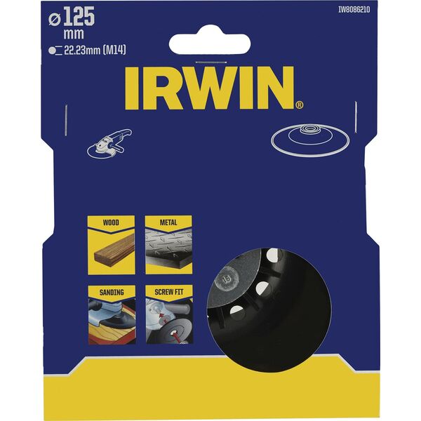 Irwin IRWIN DYSK KĄTOWY RZEP 125mm /M14 NYLONOWY 13495555 5054905292416