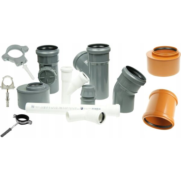 AQUER Rura Aquer R50/2000 SZARA PP 50x1,8x2000 szara 13497060 5902560900163