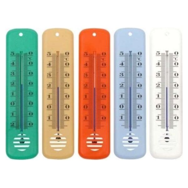 Terdens Termometr Pokojowy plastikowy Mix kolor 14,5cm 13497501 5901733000136