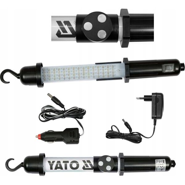 Yato YATO LAMPA WARSZTATOWA 60+1 LED 150LM 13501158 5906083087592
