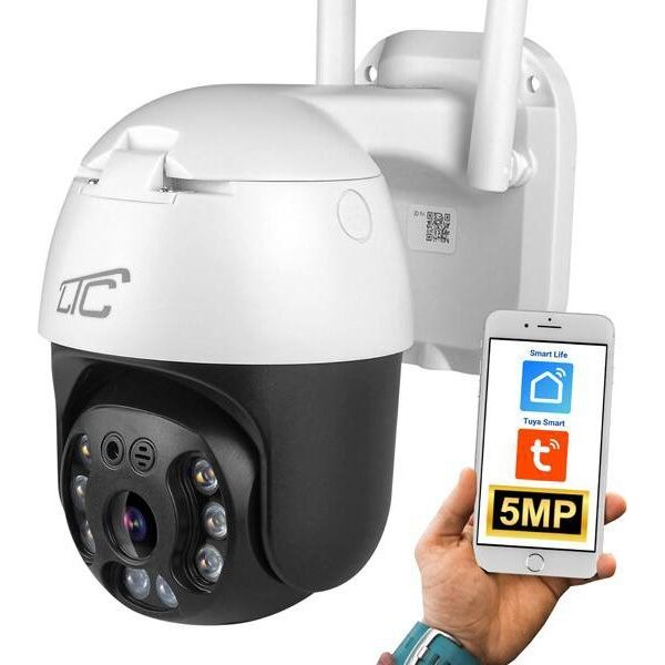 Kamera IP LTC Zewnętrzna kamera obrotowa Wi-Fi LAN LTC VISION KAM36 5 Mpix 13506352 5902270781984