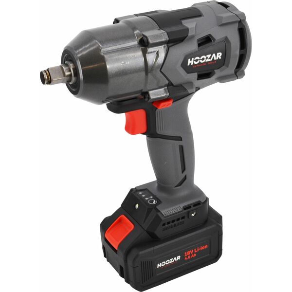 Klucz udarowy Sourcing HOOZAR IMPACT WRENCH 1/2" 18V 1x4.0Ah 600 N.m. IW20BL 13507857 5903678609474