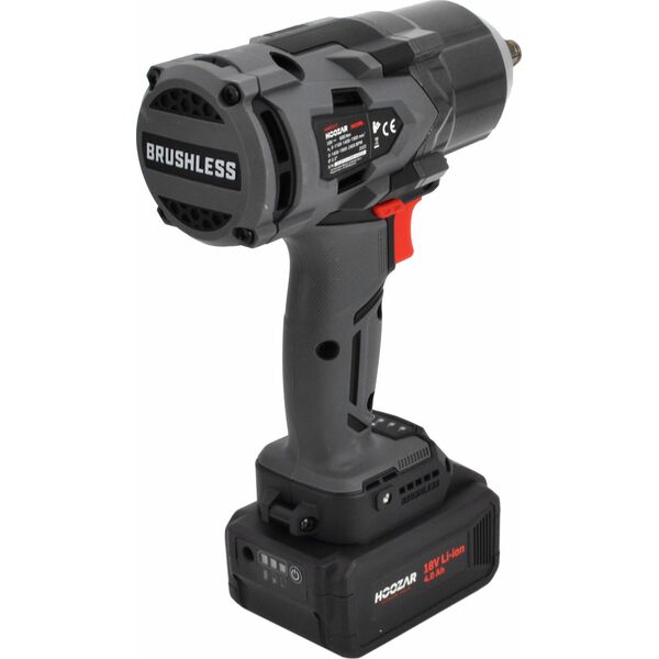 Klucz udarowy Sourcing HOOZAR IMPACT WRENCH 1/2" 18V 1x4.0Ah 600 N.m. IW20BL 13507857 5903678609474