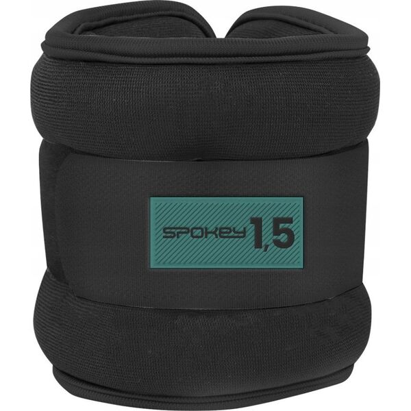 Spokey Obciążenia na rzep neoprenowe 1,5 kg Spokey FORM 13507975 5905339419460