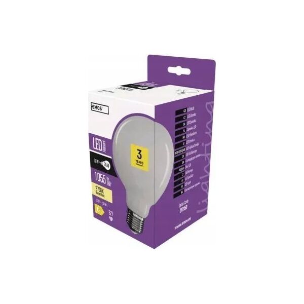 Emos Żarówka LED Emos Filament Globe ZF2150 7,8W E27 G95 2700K biała ciepła 13512249 8592920116982