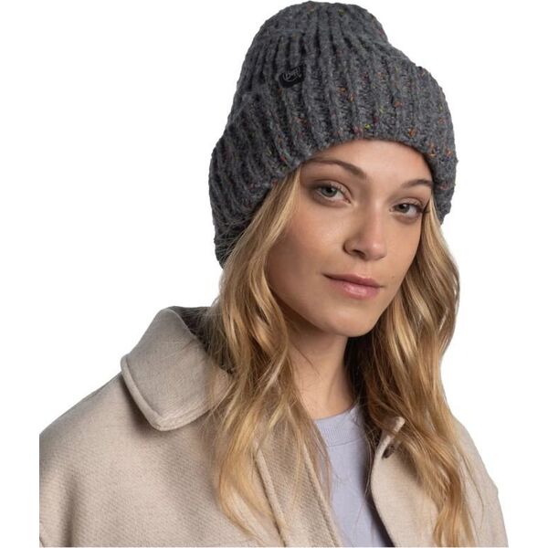Buff Buff Kim Knitted Fleece Hat Beanie 1296989371000 szary One size 13514116 8428927486967