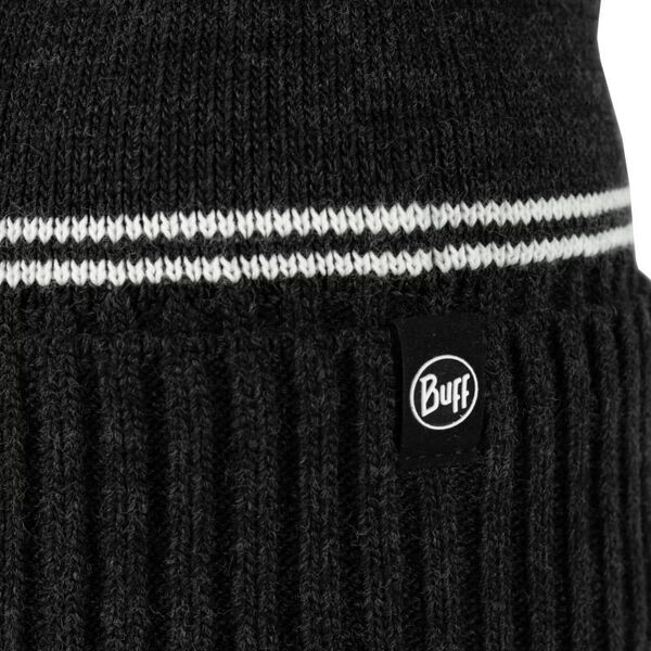 Buff Buff Hido Knitted Hat Beanie 1323325551000 Czarne One size 13514119 8428927542144