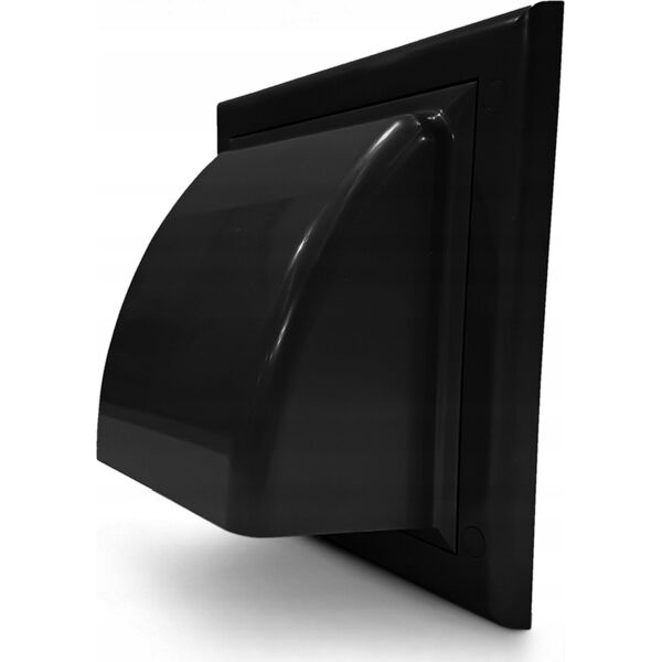 AWENTA Awenta KO125-30CZ osłona wywiewna kanału okrągłego Fi125 czarna 13516571 5905033295858