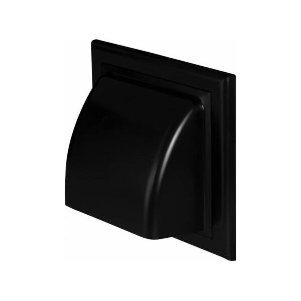 AWENTA Awenta KO125-30CZ osłona wywiewna kanału okrągłego Fi125 czarna 13516571 5905033295858