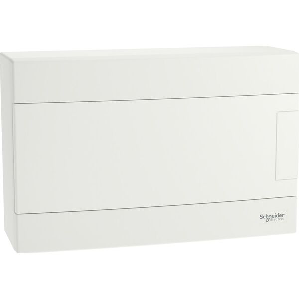 SCHNEIDERE Rozdzielnica natynkowa Schneider 1x12 IP40 IK07 Easy9 EU EZ9EU-1-12-NT-P EZ9EUD112 biała drzwi białe 13518195 3606486370100