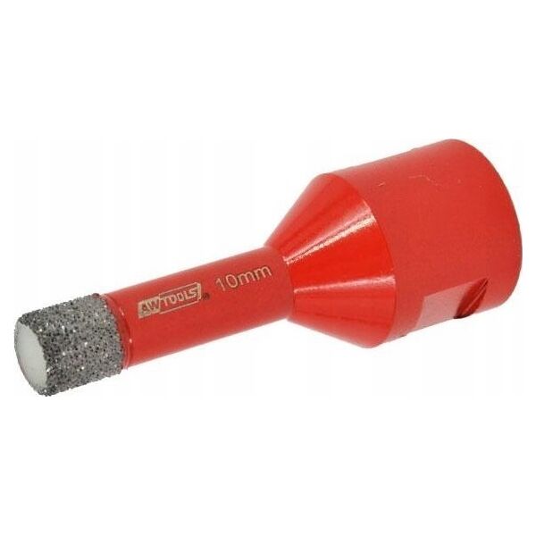 Wiertło AWTools AWTOOLS ZESTAW KORON DO GRESU kpl.7szt. (2x6mm, 8, 10,12,14mm) W KUFRZE DO PRACY NA SUCHO Z WOSKIEM 13518568 5903678615963