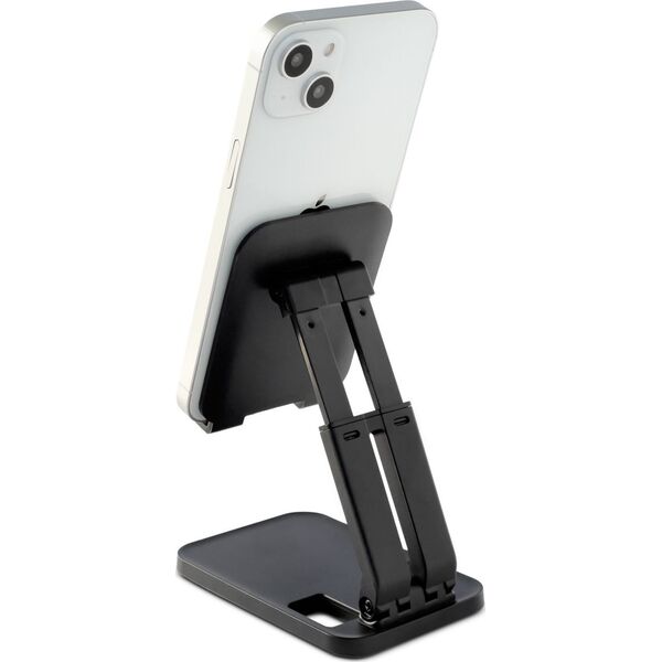 Podstawka Hurtel Składana podstawka stojak na telefon tablet do 12.9'' czarny Składana podstawka stojak na telefon tablet do 12.9'' czarny 13521664 9145576277867