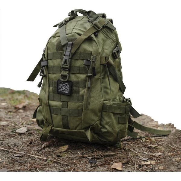 Offlander OFFLANDER PLECAK TURYSTYCZNY SURVIVAL TREKKER 25L ZIELONY 13521771 5903733009119