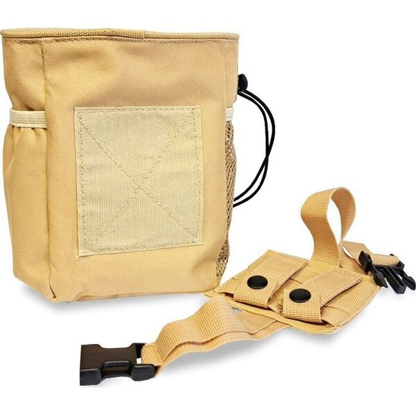 Offlander OFFLANDER SASZETKA TAKTYCZNA MOLLE Z RZEPEM OTWARTA KHAKI 13521814 5903733008945