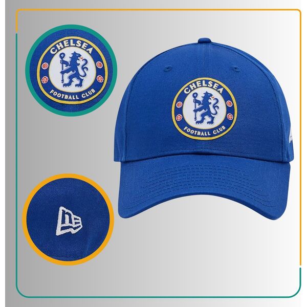 New Era New Era 9FORTY Core Chelsea FC Cap 12360180 Niebieskie OSFM 13523216 194456813953
