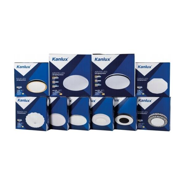 Lampa sufitowa Kanlux Kanlux Vand 37326 plafon lampa sufitowa 1x17,5W LED 4000K biały 13530616 5905339373267