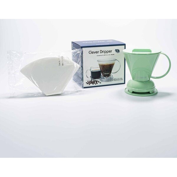 Clever Clever Dripper - Zaparzacz do kawy L 500ml zielony + 100 filtrów 13550951 4715838467555