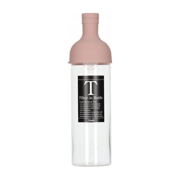 Hario Hario - Filter-In Tea Bottle - Butelka do Cold Brew Pudrowy Róż 750ml 13550975 4977642038363