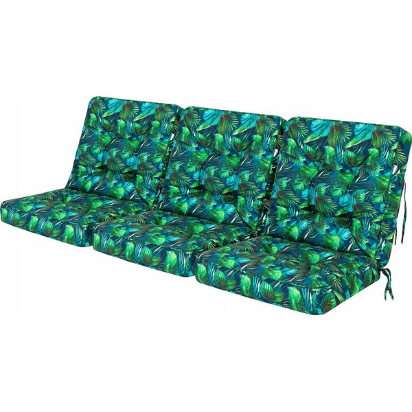 Hobbygarden 3x50 cm PODUSZKA VENUS 3D NIEBIESKIE LIŚCIE 13558224 5902414544246