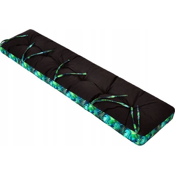 Hobbygarden 150 cm PODUSZKA ETNA 40 3D NIEBIESKIE LIŚCIE 13558231 5902414544383