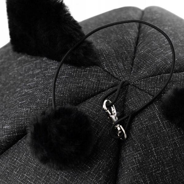 DOGGY R1 KITTY HEAD CZARNY 13558373 5902414547865