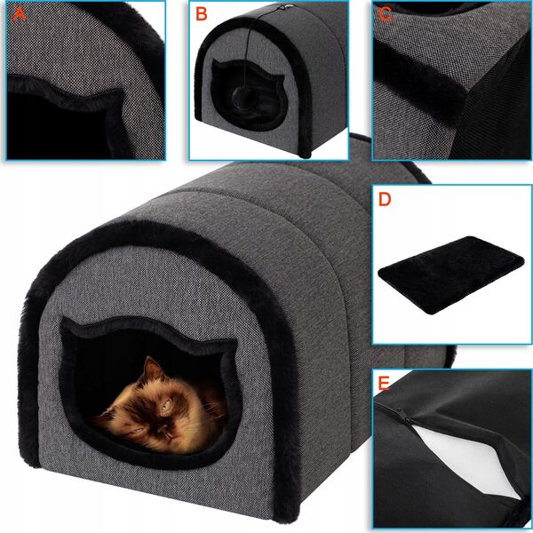 DOGGY R2 BUDKA GATTO INARI CZARNY 13558472 5902414549265
