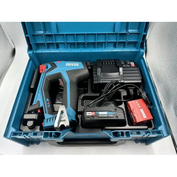 Novus Zszywacz akumulatorowy NOVUS J-550 zestaw Metabox 13569938 4009729079324