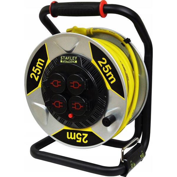 Stanley STANLEY PRZEDŁUŻACZ BĘBNOWY  25m  3x1,5mm 16A IP44 13571969 8719322271587