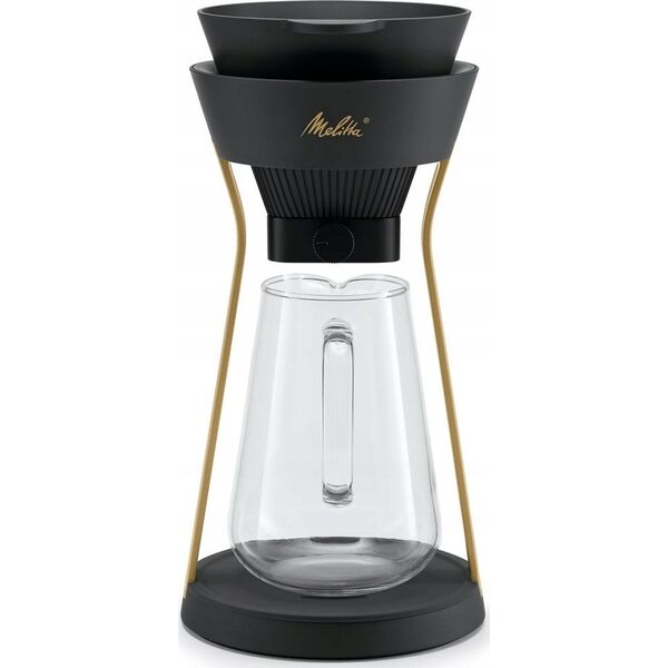 Melitta Melitta - AMANO Czarno-złoty - Stacja z dripperem do parzenia kawy 13575717 4006508224142