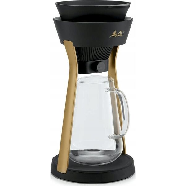 Melitta Melitta - AMANO Czarno-złoty - Stacja z dripperem do parzenia kawy 13575717 4006508224142