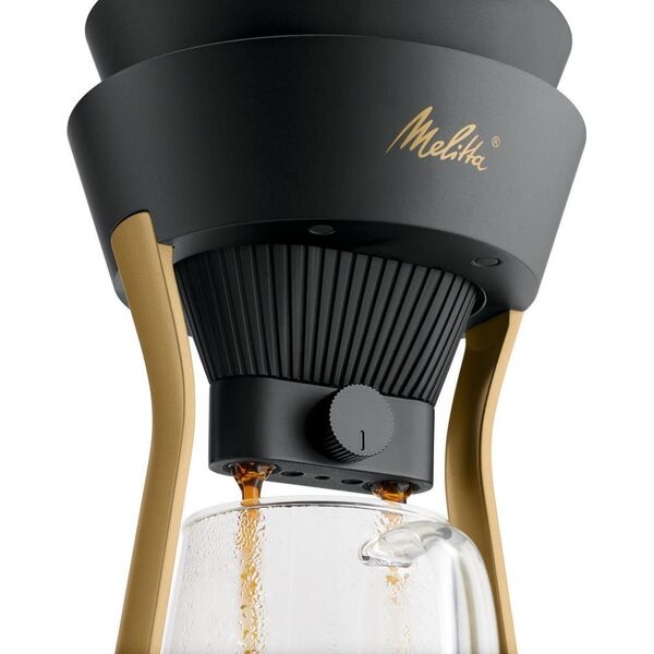 Melitta Melitta - AMANO Czarno-złoty - Stacja z dripperem do parzenia kawy 13575717 4006508224142